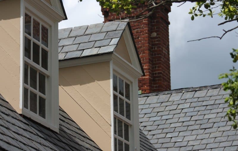 Sturdy slate roofing on a house Sturdy slate roofing on a house by Elvis General Construction in Maryland
